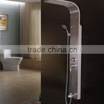 Factory Cheap Price Newest Design Grey Stainless Steel Shower Panel Mixer photo-2