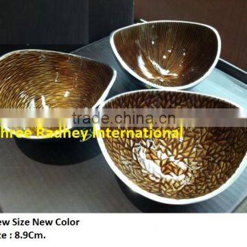 Metal Aluminum Nut Bowl