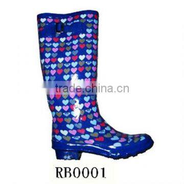 Ladies' Rubber Rain Boots