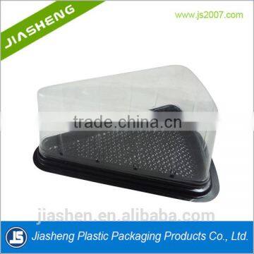 clear plastic cake packaging box with blister or clamshell design