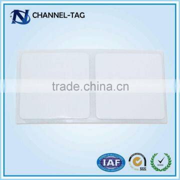 Channel-tag 3*3 4*4 5*5 8.2MHz RF Electronic Label / RF Sticker Label