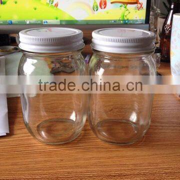 GLASS MASON JARS AND GLASS JARS WITH LID