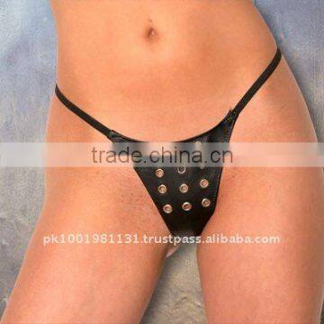 leather Ladies panties