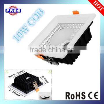 New Product High Quality 4 Inch 10w COB led Aluminum Downlight Housing