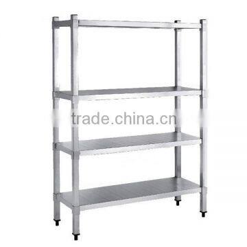 FAMO.2905 series FILMA Stainless Steel Shelving - 4 Tier Stainless Steel Storage Shelves - Solid Shelf