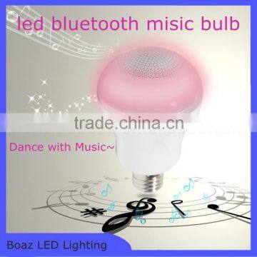 Hot remote control smart bluetooth speaker led bulb