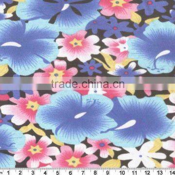 32s rayon spandex flower print jersey fabric