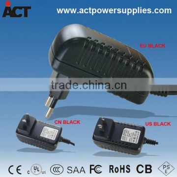 Wall mounted SAA CE approval 12v 1a dc power supply