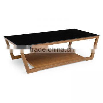 Rectangular low coffee table