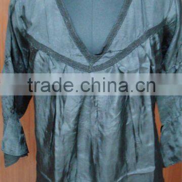 Silk Ladies Top