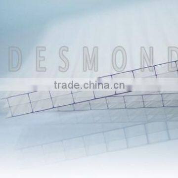 Desmond polycarbonate multi-wall sheet polycarbonate hollow sheet