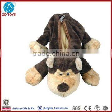 kids animal plush pencil bag