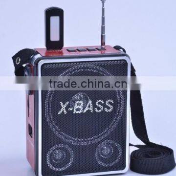 New High Quality Display Potable High Quality FM Mini Box Speaker