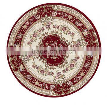 Double Chenille Jacquard Round Carpet Round mat, round rug XYS-027