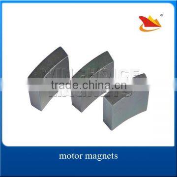 Neodymium Segment Magnets N38 Customized For Permanent DC Motor