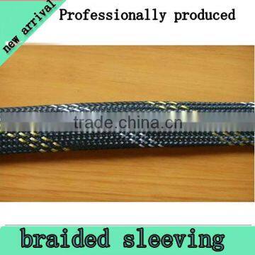 Decorated nylon braided sleeve for wire decoration