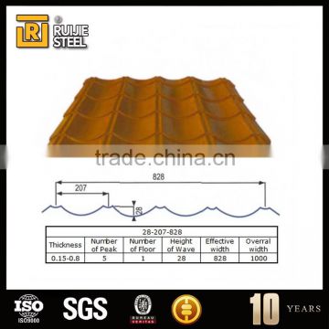 color corrugated roof sheets thin plate profile 2016 china in alibaba China suppliers