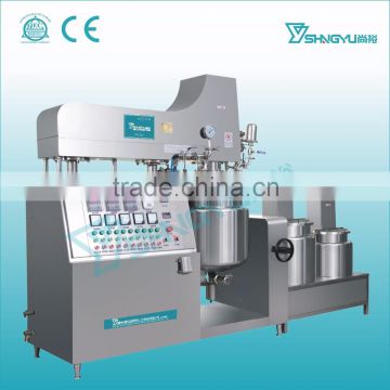 2016 China manufacturer factory price vacuum lotion mixer cosmetic machine