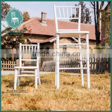 Tiffany style used wood bar chair with high legs