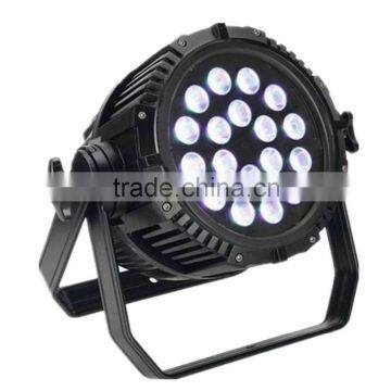 Outdoor waterproof 18*10W RGBW 4in1 LED Par Light led light for stage