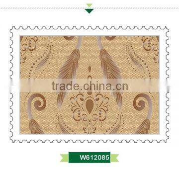 Remnants Foaming Non Woven Wallpaper, Brown Classic Damask Wall Sticker for Administration , Cute Wall Covering Shop photo-3