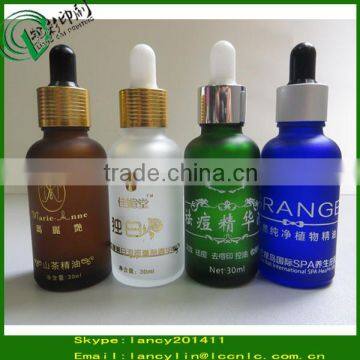 30ml dropper bottles glass cosmetic bottles with pump cap glass bottle