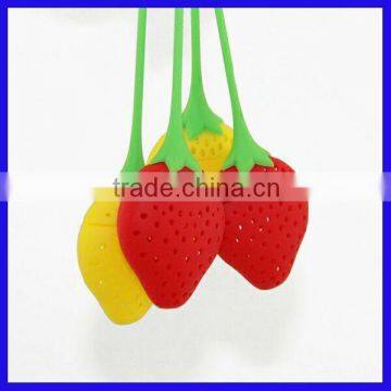 Strawberry Fruit Shape Silicone Tea Strainer/Infusers photo-4