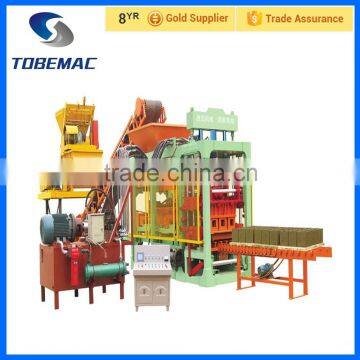 2015 TOBEMAC QT6-15 Hot Sales Automatic Brick Making Machine(CE) Eletric engine