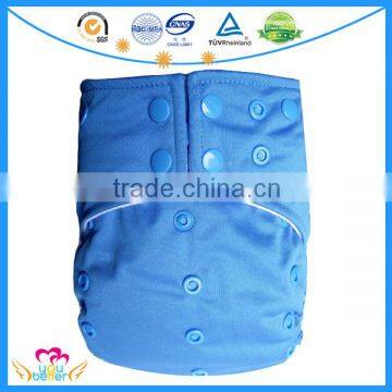 Double Gusset Cheap Baby Nappies Reusable Cloth Diapers Manufacturer China