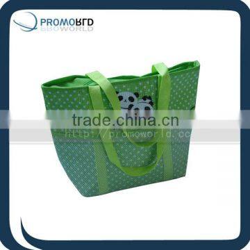 Shopping cooler bag hard cooler bag panda wine bag cooler