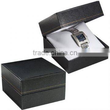 custom leatherette watch gift box with pillow bag