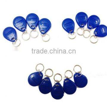 Low frequency rfid t5577 key chain key fob