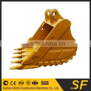 excavator rock bucket, heavy duty rock bucket made from Shenfu