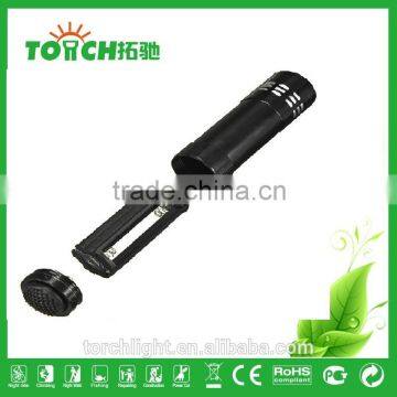 Mini 9 LED Flashlight 4 Colors Torch Flashlight for AAA Battery Mini Pocket Torch Portable Flash Torch Lamps Quality Choice photo-6