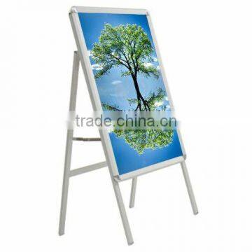 A1 single-side floor standing aluminum poster frames