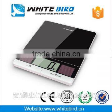 5kg/2g electronic digital environment solar power kitchen scale