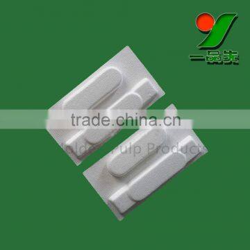 China Wholesale Biodegradable Sugarcane Straw Fiber Pulp Packaging ,bagasse Pulp Material CD Tray Manufacturer photo-4