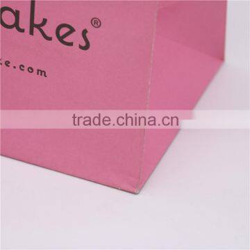 Decorative Handmade Pantone Black Color Printing Kraft Paper Gift Bags photo-4