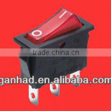 Lighted Red Led on off Rocker Switch