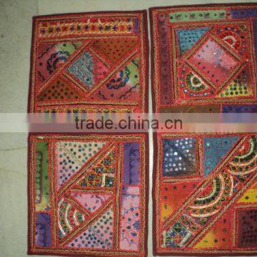 patchwork cushion covers tribal