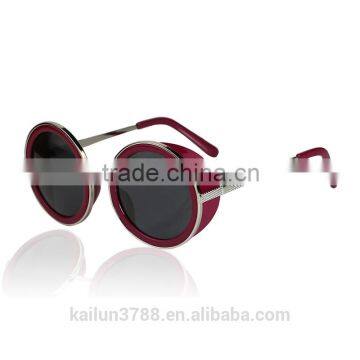 Oversize Round Metal Fashion Sunglasses 666666