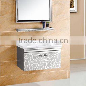 Durable well design Stainless steel bathroom cabinet(WMD-575)