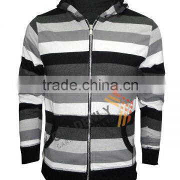 2016 OEM wholesale custom yarn dye hoody jackets