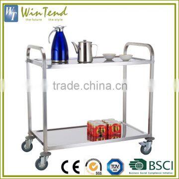 Stainless Steel Food Service Trolley Cart, Hospital Trolley Specification photo-3
