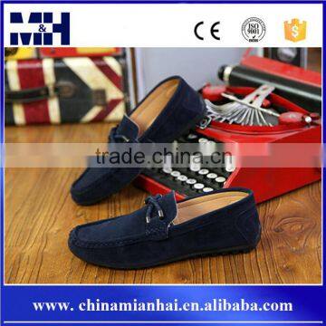 China Wholesale New Suede Men Shoes Casual Velvet Loafers photo-2