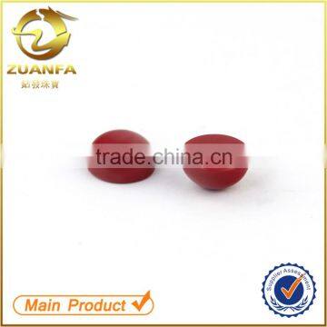 flat back cabochon red agate round agate