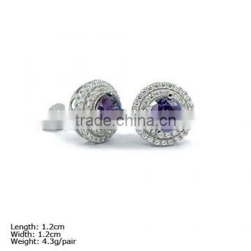 [SZH-1205] 925 Silver Jewelry Set With CZ Stones, Micro Pave Setting, Wedding Jewelry Sets. photo-3