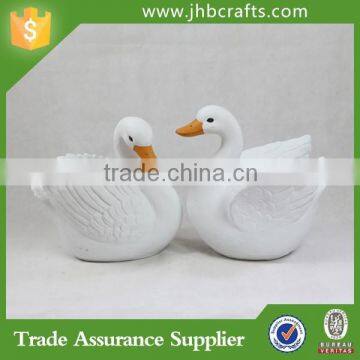 Cheap Garden Swans Flower Pots Wholesale