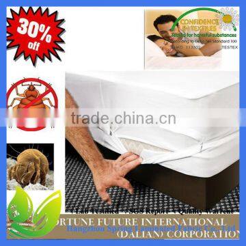 Sleep Defense System waterproof Bed Bug Cotton Mattress Cover