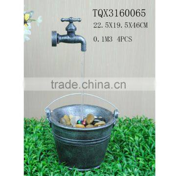 Handmade Polyresin Pet Drinking Water Fountains for Sale photo-4